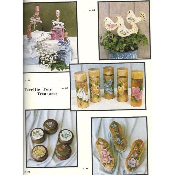 Hidden Treasures 1988 Special Rose Section Full Size Pull out patterns - Picture 10 of 11